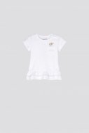 COCCODRILLO t-krekls ar īsam piedurknēm SUNSHINE, balts, 74 cm, WC2143201SUN
