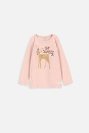 COCCODRILLO t-krekls ar garām piedurknēm UNDERWEAR SPECIAL GIRL, rozā,  ZC3443102USG-007