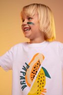 COCCODRILLO t-krekls ar īsam piedurknēm JUNGLE MIX BOY KIDS, balts, WC3143205JBK-001