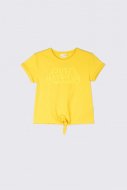 COCCODRILLO t-krekls ar īsam piedurknēm LET'S ROLL, dzeltens, 164 cm, WC2143201LET-004