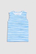 COCCODRILLO t-krekls bez piedurknēm EVERYDAY BOY, zils, WC3143301EVB-014