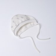 VILAURITA bērnu cepure ar apgrieztas šuves DODI, balta, 40 cm, art  939