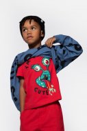 COCCODRILLO t-krekls ar īsam piedurknēm EVERYDAY BOY A, sarkani, WC4143202VBA-009-
