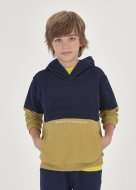 MAYORAL džemperis ar kapuci 7C, tumši zils, 6442-35