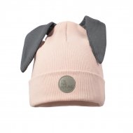 PUPILL cepure FLAP TIE, rozā, 46/48 cm