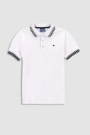 COCCODRILLO t-krekls ar īsam piedurknēm ELEGANT JUNIOR BOY, balts, WC3143603EJB-001