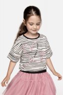 COCCODRILLO t-krekls ar īsam piedurknēm MAXI MINI GIRL KIDS, multicoloured,  ZC3143203MGK-022