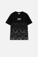COCCODRILLO t-krekls ar īsam piedurknēm GAMER BOY JUNIOR, melni, WC4143201GBJ-021-