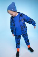 COCCODRILLO džemperis ar rāvējslēdzēju SKATE KIDS, tumši zils, WC3132201SKK-015