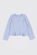 COCCODRILLO džemperis ELEGANT JUNIOR GIRL, gaiši zils, 122 cm, WC2172202EJG