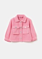 OVS džinsu jaka, rozā, , 001940712