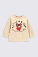 COCCODRILLO džemperis TRAVELER NEWBORN, bēšs, 68 cm, ZC2132101TRN-002