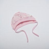 VILAURITA bērnu cepure ar apgrieztas šuves FRIDA, rozā, 40 cm, art  931