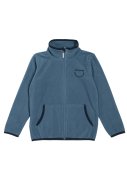 VIKING flīsa džemperis ar rāvējslēdzēju PLAYTIME, zils, 50-23545-74