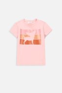 COCCODRILLO t-krekls ar īsam piedurknēm EVERYDAY GIRL A, rozā, WC4143201VGA-007-