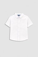 COCCODRILLO krekls ar īsam piedurknēm ELEGANT BABY BOY, balts, WC3136201EBB-001