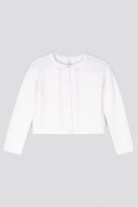 COCCODRILLO džemperis ELEGANT JUNIOR GIRL, balts, 128 cm, WC2172201EJG