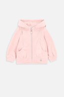 COCCODRILLO džemperis ar kapuci SOFT ALPINE GIRL NEWBORN, powder pink,  ZC3132401SGN-033