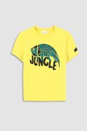 COCCODRILLO t-krekls ar īsam piedurknēm JUNGLE MIX BOY KIDS, lime, WC3143202JBK-030