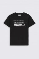 COCCODRILLO t-krekls ar īsam piedurknēm EVERYDAY BOY, melns, 152 cm, ZC2143205EVB-021
