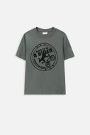 COCCODRILLO t-krekls ar īsam piedurknēm EVERYDAY BOY A, zaļš, WC4143215VBA-011-