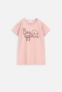 COCCODRILLO t-krekls ar īsam piedurknēm EVERYDAY GIRL, powder pink,  ZC3143202VGB-033