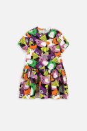 COCCODRILLO kleita ar īsam piedurknēm JOYFUL PUNK KIDS, multicoloured, WC41201JPK-022-0