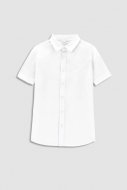 COCCODRILLO krekls ar īsam piedurknēm ELEGANT JUNIOR BOY, balts, WC3136202EJB-001