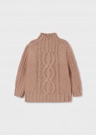 MAYORAL džemperis 6D, pink mix, 134 cm, 4304-37