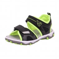 SUPERFIT sandales MIKE 3.0, melns/zaļi, 26 izmērs, 1-009470-0000