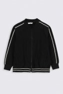 COCCODRILLO džemperis ar rāvējslēdzēju MAGICAL WORLD JUNIOR, melns, 146 cm, ZC2132901MAJ-021