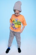 COCCODRILLO t-krekls ar īsam piedurknēm SKATE KIDS, oranžs, WC3143203SKK-006