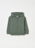 OVS džemperis ar rāvējslēdzēju ar kapuci, zaļa, , 001974077