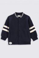 COCCODRILLO džemperis ar pogām COLLEGE KIDS, tumši zils, 122 cm, ZC2132201COK-015