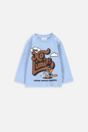 COCCODRILLO t-krekls ar garām piedurknēm LICENCE BOY LOONET TUNES, zils,  ZC3143101LBL-014