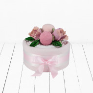 BABYBLOOMS komplekts Muslin cake Pink