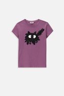 MOKIDA t-krekls ar īsam piedurknēm MONOCHROMATIC GIRL, violeti, WM4143203MOG-016-