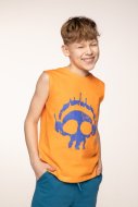 MOKIDA t-krekls bez piedurknēm POP BOY, oranžs, WM3143302POB-006