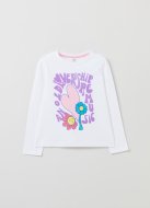 OVS GIRL3-10Y T-SHIRTS L/S 2M 7-8 WHITE 001829651