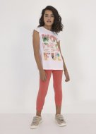 MAYORAL t-krekls ar īsam piedurknēm un legini 8J, azalea/pink, 6750-44
