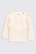 COCCODRILLO džemperis ROMANTIC KIDS, ecru, 98 cm, ZC2172101ROK-003
