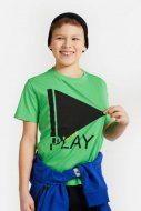 COCCODRILLO t-krekls ar īsam piedurknēm GAMER BOY JUNIOR, zaļš, WC4143208GBJ-011-