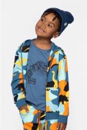 COCCODRILLO džemperis ar rāvējslēdzēju ar kapuci DESERT EXPLORER KIDS, multicoloured, WC4132403DEK-022-