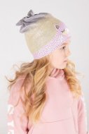 BROEL Mariola cepure grey/pink, 45