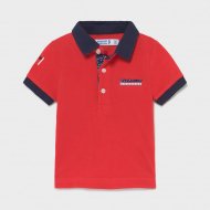 MAYORAL 3L polo krekls cyber red, 1108-12