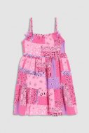 COCCODRILLO kleita bez piedurknēm BOHO GIRL KIDS, daudzkrāsaina, WC3128302BOK-022