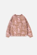 COCCODRILLO džemperis LICENCE GIRL LOONEY TUNES, brūns,  ZC3132102LGL-018