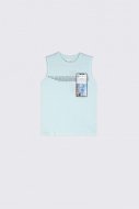 COCCODRILLO t-krekls bez piedurknēm EVERYDAY BOY, zils, 146 cm, WC2143303EVB-014