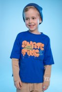 COCCODRILLO t-krekls ar garām piedurknēm SKATE KIDS, tumši zils, WC3143103SKK-015