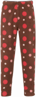 DIDRIKSONS flīsa bikses MONTE, brūni/rozā, 110 cm, 504465-493